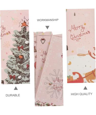 LALAFINA 6pcs Christmas Candy Paper Bag Candy Bags Kraft Retail Bags Party Favor Bag Packing Bag Kraft Paper - Buy Online on GoSupps.com