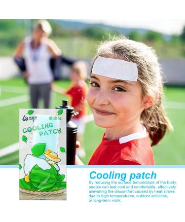 AZSUL Cooling Patches | Cooling Relief Pads - Fruit Scent Kids Ice Pack Soft Small Ice Packs For Kids Cool Patches Portable Soothe Headache - Buy Online on GoSupps.com