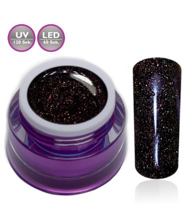 Premium Brown Autumn Glitter Gel - UV Nail Color No. 171 | 5ml - International Shipping - Buy Online on GoSupps.com