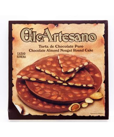 El Artesano Chocolate and Almond Turron Torta 200 g