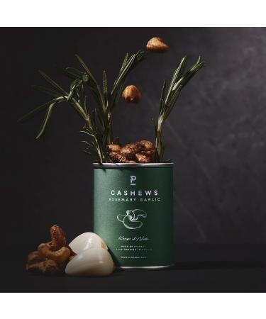 Buy P-Stash Cashew Rosemary Garlic Mini 4x55g - Roasted Vegan Nuts | Hand-Roasted Premium Nibbles for International Shipping - Buy Online on GoSupps.com
