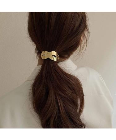 2pcs Ponytail Holders for Women & Girls | Elastic Hair Ties & Wrap Rope | Perfect Ladies Head Accessories Gift - Buy Online on GoSupps.com