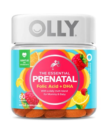Olly The Essential Prenatal Gummy Multivitamin - 60 Gummies - Buy Online on GoSupps.com