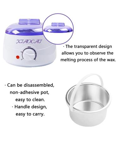 Waxing Kit with Hard Wax Beans for Painless Hair Removal - At Home Waxing Kit for Sensitive Skin - Includes Wax Warmer, Applicator Sticks - Ideal for Eyebrows, Armpits, Bikini, Brazilian - Women Men - Buy Online on GoSupps.com