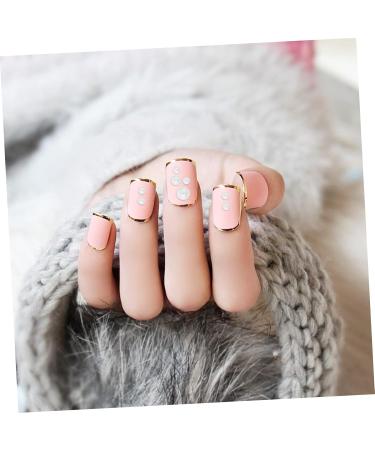 Ipetboom Nail Decoration 1 Box Nail Decorations Manicures Charms Half Pearl Beads Pearl Jewelry Bulk Crafts Pearl Nail Charms Decorative Nail Charms Rhinestone Trim 3d Assorted Abs 6.5X6.5X1cm White - Buy Online on GoSupps.com