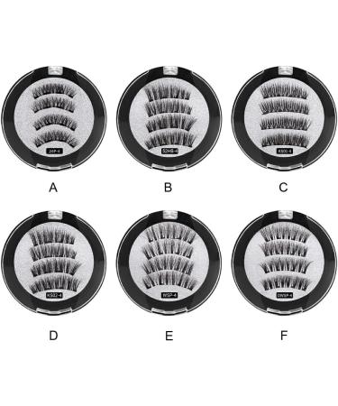 rongweiwang Eye Beauty False Eyelashes Reusable And Washable For Easy Application Long-Lasting Wear Lash Extension Supplies 24P-4 - Buy Online on GoSupps.com