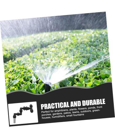 BCOATH 2pcs Reptile Tank Spray Head Reptichip Universal Tools Landscape Spray Nozzle Adjustable Garden Irrigation Nozzle Reptile Mister Automatic Tank Watering Tool Garden Spray Head Pet 10X9X2CMx2pcs Blackx2pcs - Buy Online on GoSupps.com