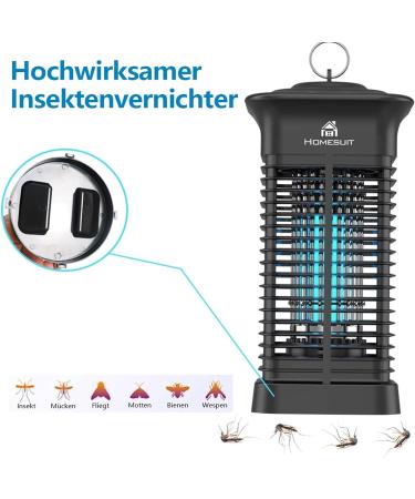Homesuit 15W Electrical Insect Destroyer | Effective Mosquito Trap & Fly Trap for Bedrooms & Gardens - Buy Online on GoSupps.com