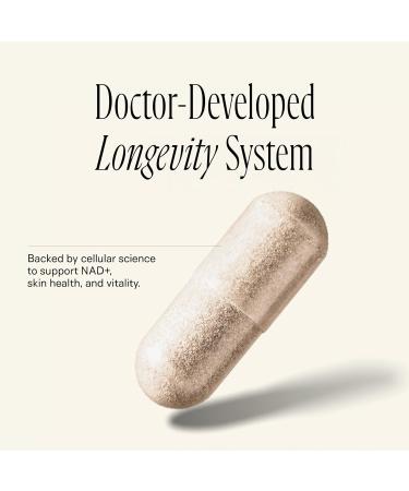 Happy Aging Essential Longevity Formula, NAD+ Super Booster with NR, NMNH & Liposomal -NAD+, Organic Antioxidant Superfruit Blend for Cellular Energy, Skin Hydration & Daily Vitality, 30 Capsules - Buy Online on GoSupps.com