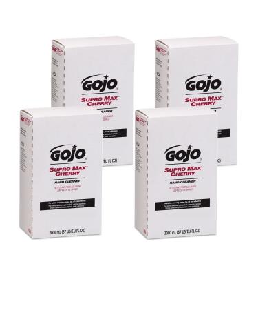 GOJO 2000 mL Refill Beige SUPRO MAX Cherry Scented Heavy Duty Hand Cleaner