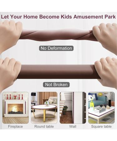 Baby Proofing Edge Corner Protector - 20.5ft | Thick Table Bumper Guard with 3M Pre-Taped Corners | Soft Rubber Foam Guard for Heavy-Duty Protection - Buy Online on GoSupps.com