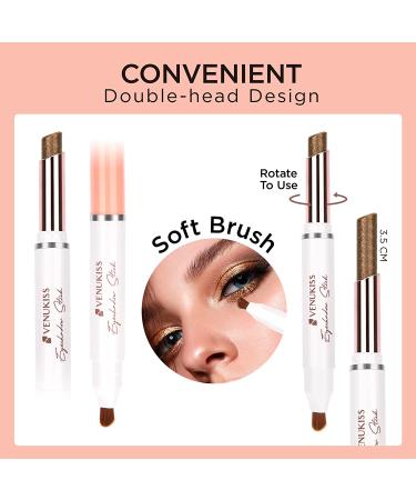 VENUKISS 6 PCS Shimmer Glitter Eyeshadow Stick Set - Waterproof, Long-Lasting, Professional Warm Natural Makeup Pencil - Buy Online on GoSupps.com