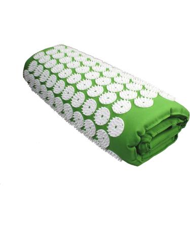 Acupressmate Massage Mat & Nail Mat 80x51 cm - Green | Ultimate Relaxation & Pain Relief for Body & Mind | Shop Internationally - Buy Online on GoSupps.com