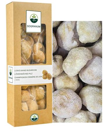 Mushroom Lion Mane 100 g | High in Protein - Texture Similar to Meat | Whole Mushrooms - Taste Quality
