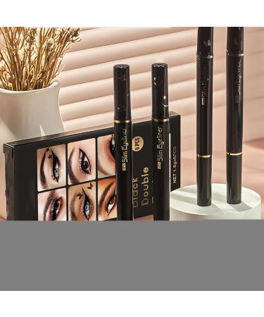 Liquid Eye Liner Pen | 6 makeup patches for quick-drying eye comfort double-headed beauty cosmetic for daily makeup travel dates. - Buy Online on GoSupps.com