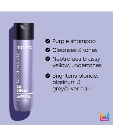 Matrix So Silver Gift Set - 1 ct. | Haircare Bundle for Brightening Blonde & Gray Hair - Buy Online on GoSupps.com