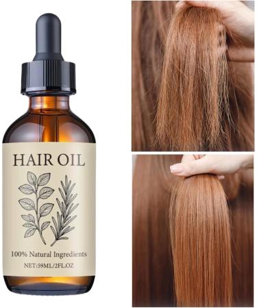 Besreey Lightweight Hair Oil 59ml Hair Strengthening Oil Natural Anti Strengthening Repairing Moisturizer For Men Women Split Ends Scalp Care Home Travel For Men - Buy Online on GoSupps.com