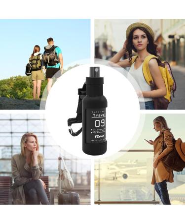 Mist Spray Bottle - 50ml Small Refillable Liquid Containers | Perfume Atomizer With Pump | Empty Travel Atomiser Refillable Liquid Containers For Travel Hairstyling Plants Water Salons - Buy Online on GoSupps.com