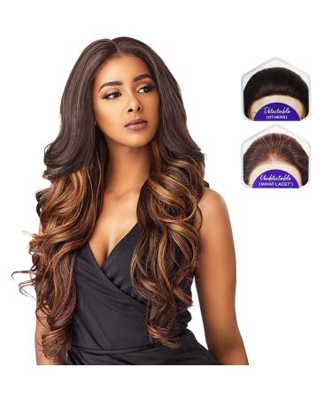 Sensationnel WHAT LACE 13x6 Cloud 9 Synthetic Wig - Preplucked Illusion Lace Frontal - Solana (Burgundywine) - Buy Online on GoSupps.com