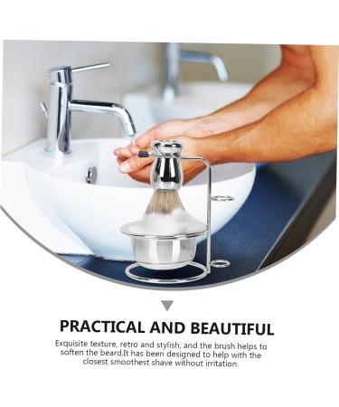 Shop Barts Brush Halter Razor Holder Set - Rustproof Steel Shaving Brushes for Men | International Shipping Available - Buy Online on GoSupps.com