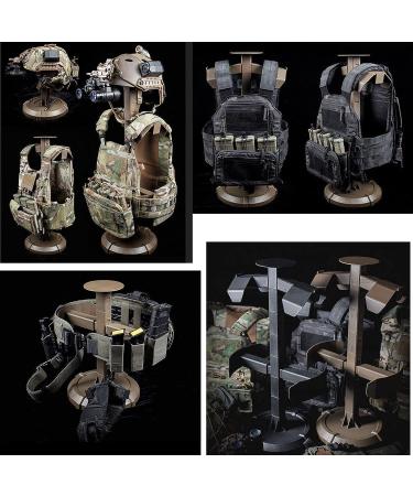 JFFCESTORE Tactical Gear Stand | Detachable Helmet Vest Display Organizer - Buy Online on GoSupps.com