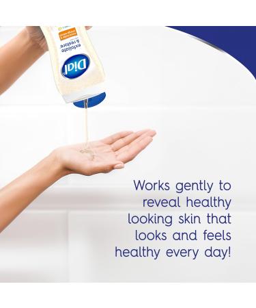 Dial Body Wash Exfoliate & Restore Cocoa Butter & Orange Extract 16 Fl Oz Pack of 4 With Vitamin E Gentle Leaves Skin Feeling Nourished Dermatologist-Tested No Parabens & Sulfates - Buy Online on GoSupps.com