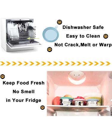 Silicone Pet Can Covers & Spoons Set - Universal, BPA Free, Dishwasher Safe (3 Pack) | WAFJAMF - Buy Online on GoSupps.com