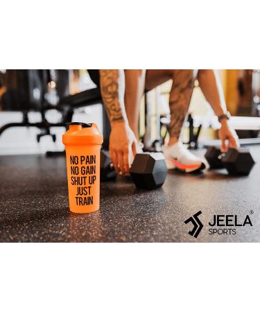 JEELA SPORTS Protein Shaker Bottles 5 Pack - 24 Oz - Buy Online on GoSupps.com