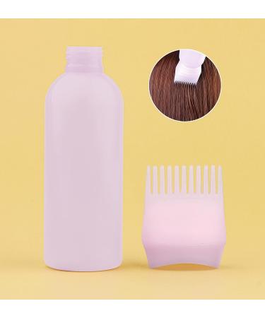 Yebeauty Root Comb Applicator Bottle Set - 6oz Hair Dye Brush with Scale, Pink - 2 Pack - Buy Online on GoSupps.com