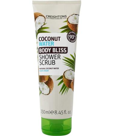 Creightons Body Bliss Coconut Water Shower Scrub 250ml - Natural Refreshing Body Scrub - Buy Online on GoSupps.com