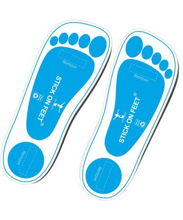Blue 60 Pairs(120feets) Premium Disposable Feet Pads Spray Sunless Tanning Sole Protector