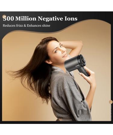 Buy TECHMERI Brushless Ionic Hair Dryer - LED Display Intelligent Thermal-Control Travel-Friendly for Men & Women | International Shipping - Buy Online on GoSupps.com