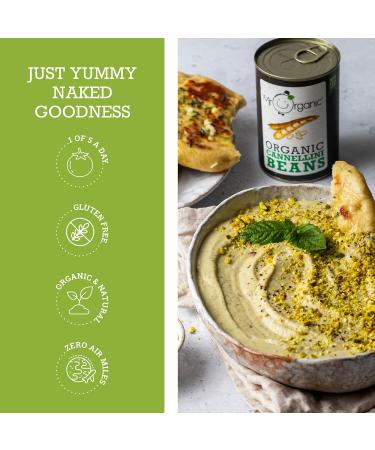  Mr Organic Mr Organic Cannellini beans 12 x 400 g. - Buy Online on GoSupps.com