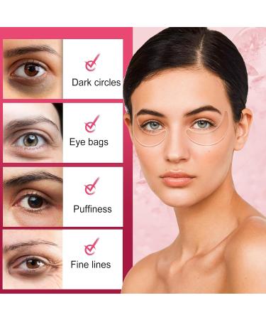 16 PCS Reusable Under Eye Patches for Wrinkles | Anti-Aging Gel Eye Pads for Dark Circles & Bags | Overnight Treatment for Face & Under Eyes - Buy Online on GoSupps.com