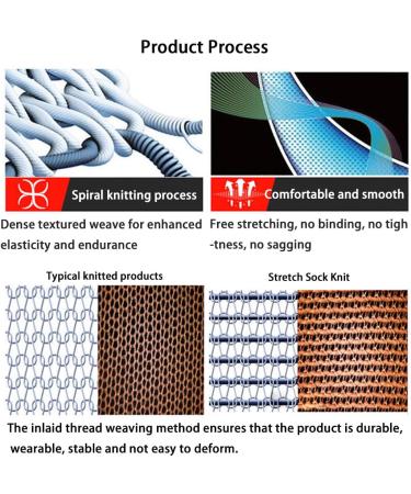 Large Long Nine-Quarter Varicose Vein Therapeutic Socks - Leg Protection Anti-Thrombotic Medical Support | Black, Size Large - Buy Online on GoSupps.com