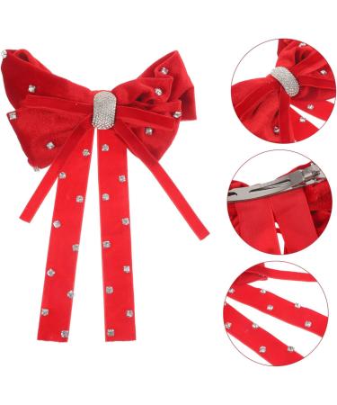 FRCOLOR Girls Barrettes bow hairpin girls bow hair clips womens hair clips satin hair bows silk hair bows hair barrette hair bows for women large hair bows girl hair bows bow Miss - Buy Online on GoSupps.com