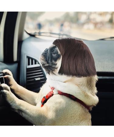 Cobee Funny Dog Cat Cosplay Wig Pet Wig-Adjustable Costume Pet Funny Headwear Costumes Headgear for Small Medium Large Dog Cat Wigs Dress Up Decorations for Halloween Christmas Parties Festivals - Buy Online on GoSupps.com