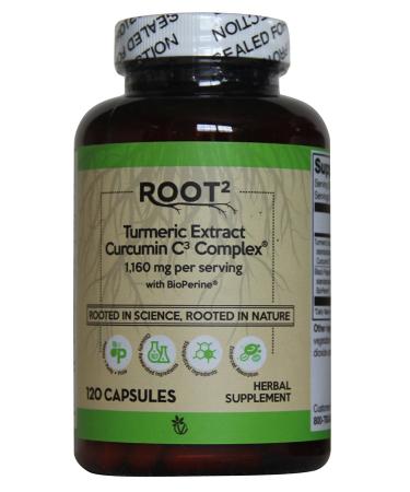 Vitacost Turmeric Extract Curcumin C3 Complex with Bioperine - 1 160 mg per Serving - 120 Capsules