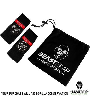 Beast Gear Boxing Wraps - Hand Gloves for Kickboxing & Martial Arts | Ultimate Protection & Support - Buy Online on GoSupps.com