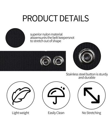 Nylon Duty Belt Keeper with Double Snaps - Durable & Secure International Shipping Available - Buy Online on GoSupps.com