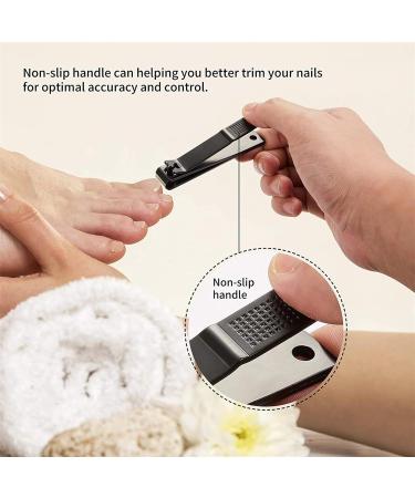 Black Stainless Steel Size Nail Clippers Nail Clippers Simple Nail Clippers Nail Covers for Painting Nails (A One Size) One Size A - Buy Online on GoSupps.com
