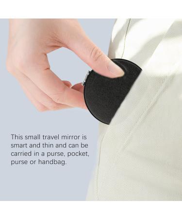 Makeup Mirror Compact Mirror Mini Small Round Makeup Mirror Pocket Mirror Double Sided Mirror Travel Makeup Mirror Portable Folding Mirror for Travel Birthday - Buy Online on GoSupps.com