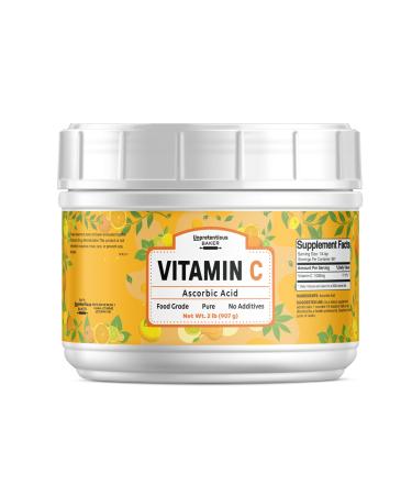 Unpretentious Vitamin C Powder Baker (2 lb) Ascorbic Acid Resealable Tub 2 Pound (Pack of 1) - Buy Online on GoSupps.com