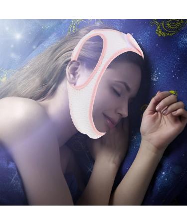 Anti Snoring Chin Strap for Men and Women - Breathable Snore Reducing Device for Adults - Quiet Sleep Solution - White - Buy Online on GoSupps.com
