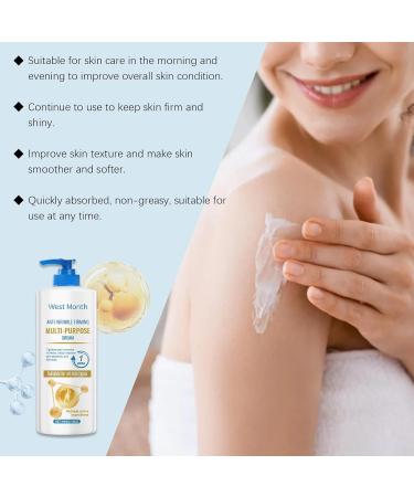 Firming & Revitalizing Cream Smoothing & Firming Skin Cream Moisturizing Body Lotion with Collagen Coffee Extract - Renew Skin Firmness Lotion - Buy Online on GoSupps.com