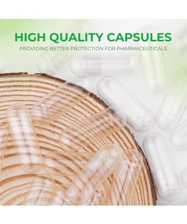 Buy Empty Vegan Capsules Size 00 (500 Pieces) - DIY Capsule Filler Antaijn Empty Capsules for Easy Filling - Perfect for Herbal Supplements - Buy Online on GoSupps.com