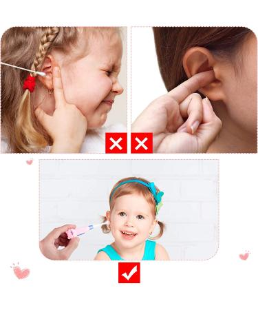 Kids Ear Wax Removal Kit - 4 Piece LED Light Children's Earwax Remover Tool - Buy Online on GoSupps.com