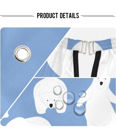 Waterproof Barber Cape - Cute Polar Bears & Cheetah Haircut Bib for Men & Women | Unisex Hair Cutting Cape (8rp1a - Buy Online on GoSupps.com