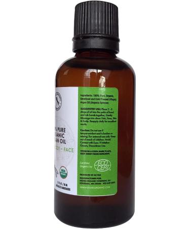 100% Pure Organic Argan Oil - Premium Hair Skin & Nail Care | Desire Organic Company - Buy Online on GoSupps.com