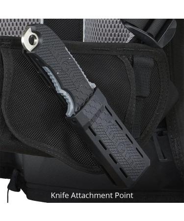 Aqualung Rogue BC Black Large - Lightweight and Durable Dive Gear - Buy Online on GoSupps.com